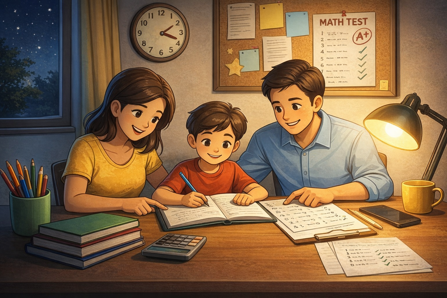 How parents can help their child succeed in school.