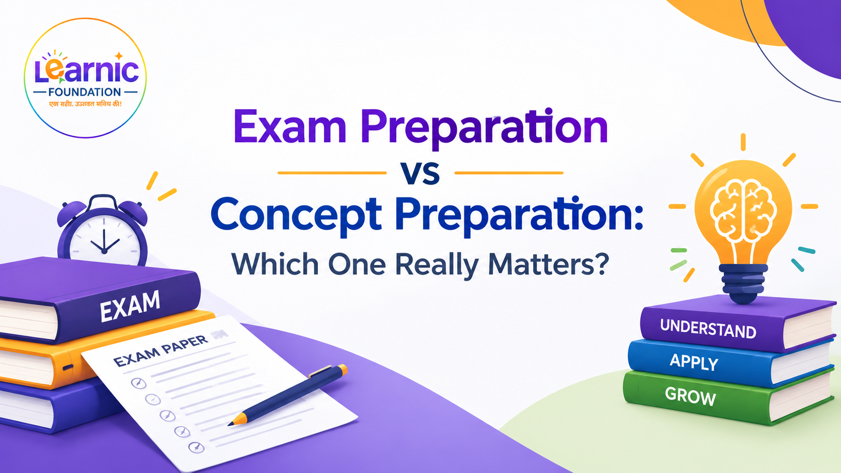 Best Online Tuition Classes | Exam vs Concept Preparation – Learnic